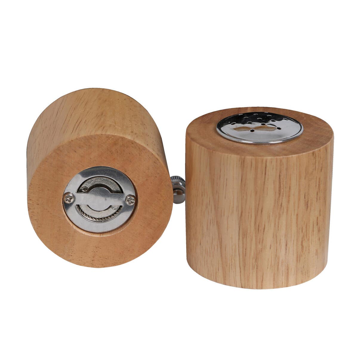 Natural Origins Barrel Shaped Salt Shaker And Pepper Mill