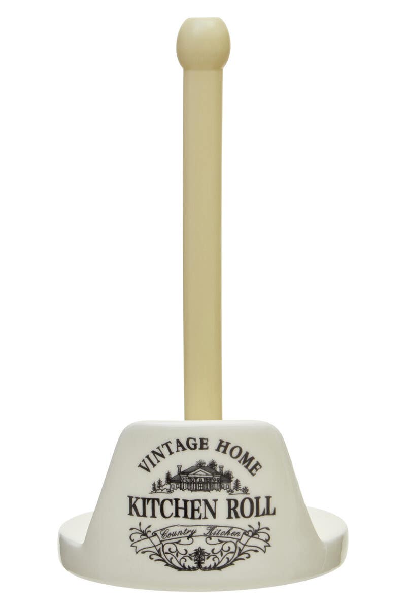 Vintage Home Cream Kitchen Roll Holder