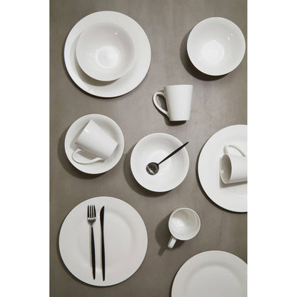 Elmira 12 Piece White Porcelain Dinner Set