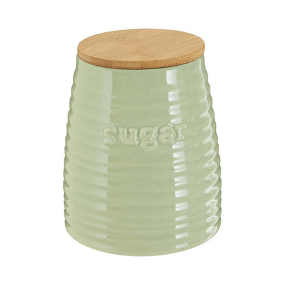 Winnie Green Dolomite Sugar Canister