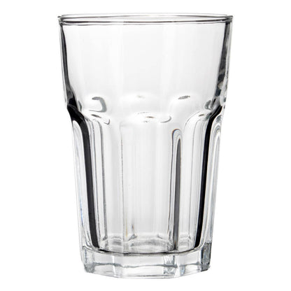 Euri Set of Four Clear Glass Tumblers 360ml