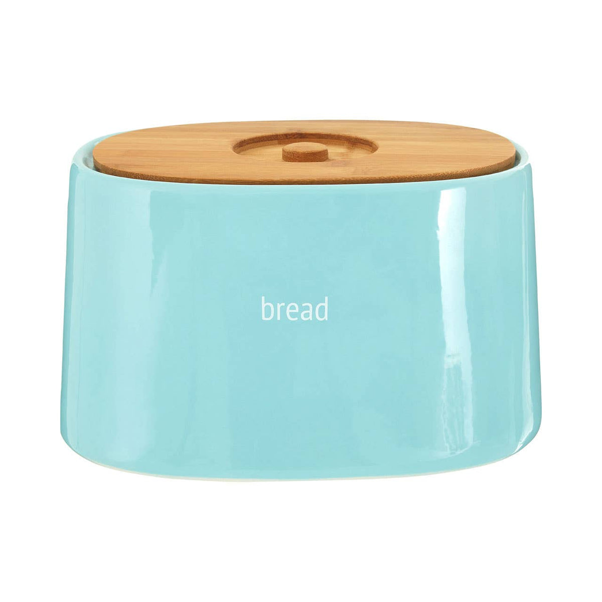 Fletcher Blue Ceramic Bread Bin