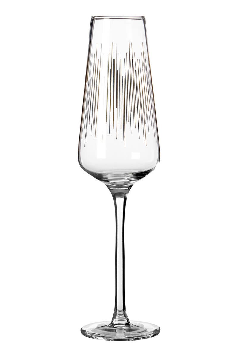 Jazz Champagne Glasses Set of 4