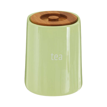 Fletcher Green Ceramic Tea Canister