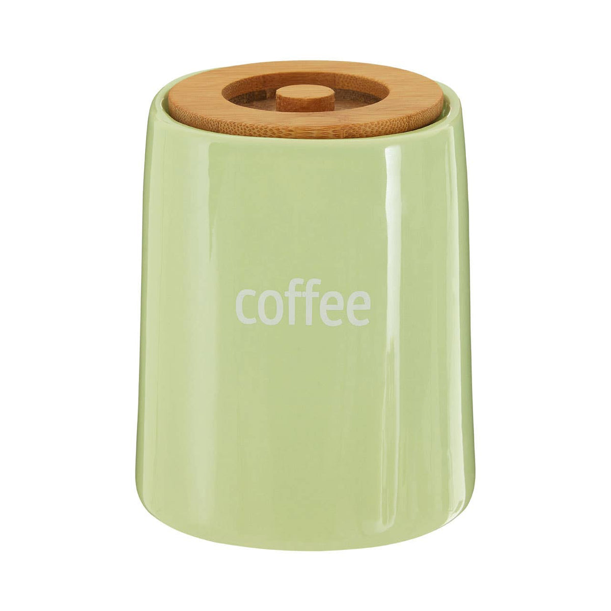 Fletcher Green Ceramic Coffee Canister