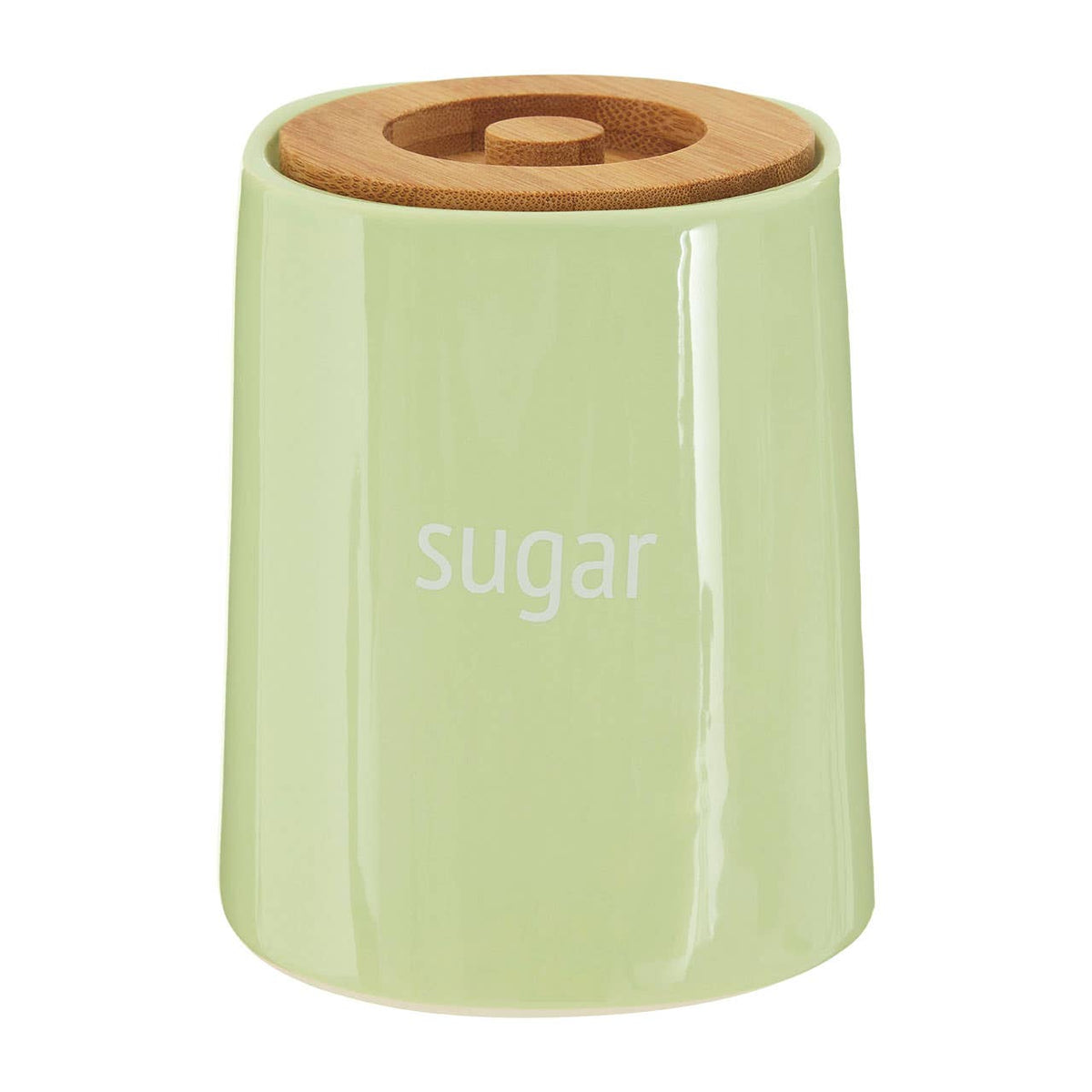 Fletcher Green Ceramic Sugar Canister
