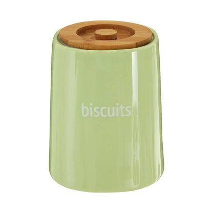 Fletcher Green Ceramic Biscuit Canister