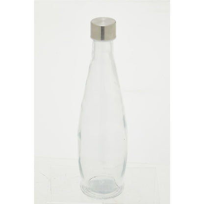 Dayla Clear Glass 1000ml Bottle With Metal Lid