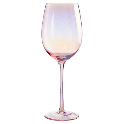 Frosted Deco Set Of 4 Wine Glasses