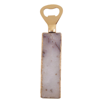 Bowerbird Agata Grey Bottle Opener And Stopper Set