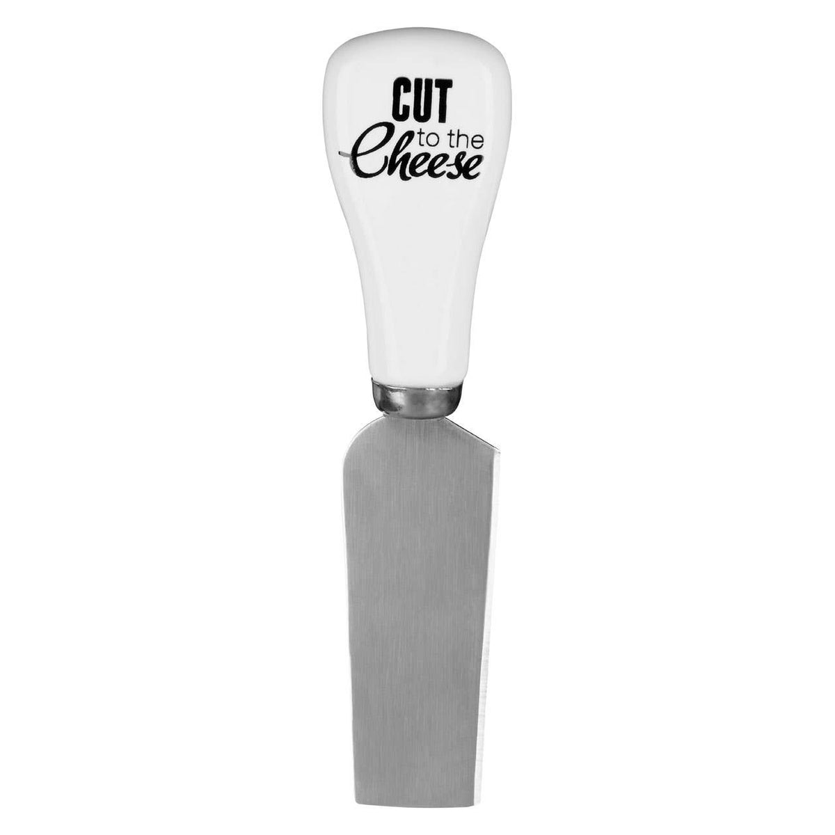 Pun and Games Set of 4 Cheese Knives