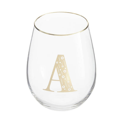 Claro Letter A Curved Tumbler