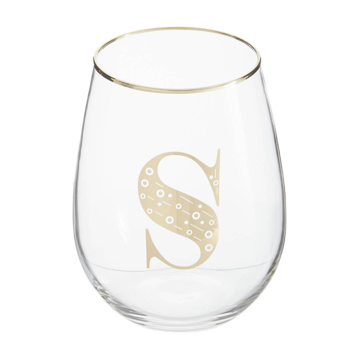 Claro Letter S Curved Tumbler