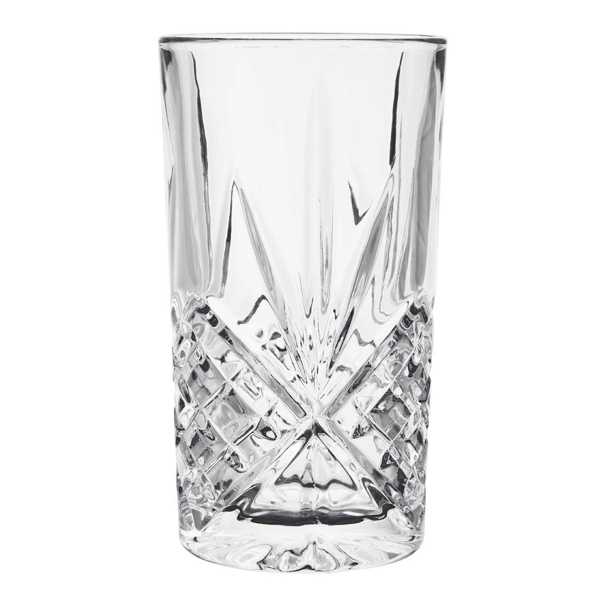 Beaufort Set of 4 Crystal High Ball Glasses