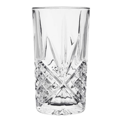 Beaufort Set of 4 Crystal High Ball Glasses