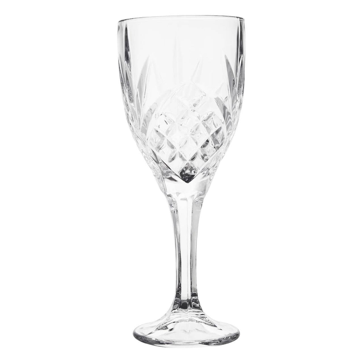 Beaufort Crystal Wine Glasses Set of Four