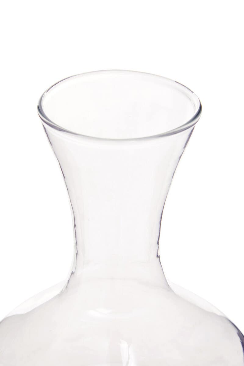 Ambra Clear Glass Decanter.