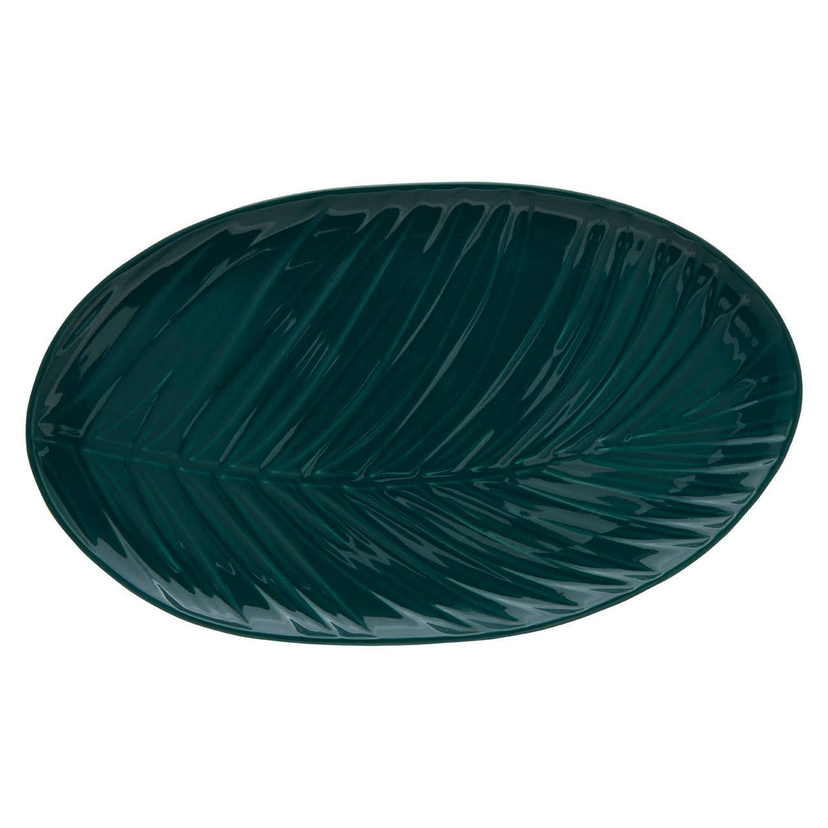 Bali Dark Green Serving Plate