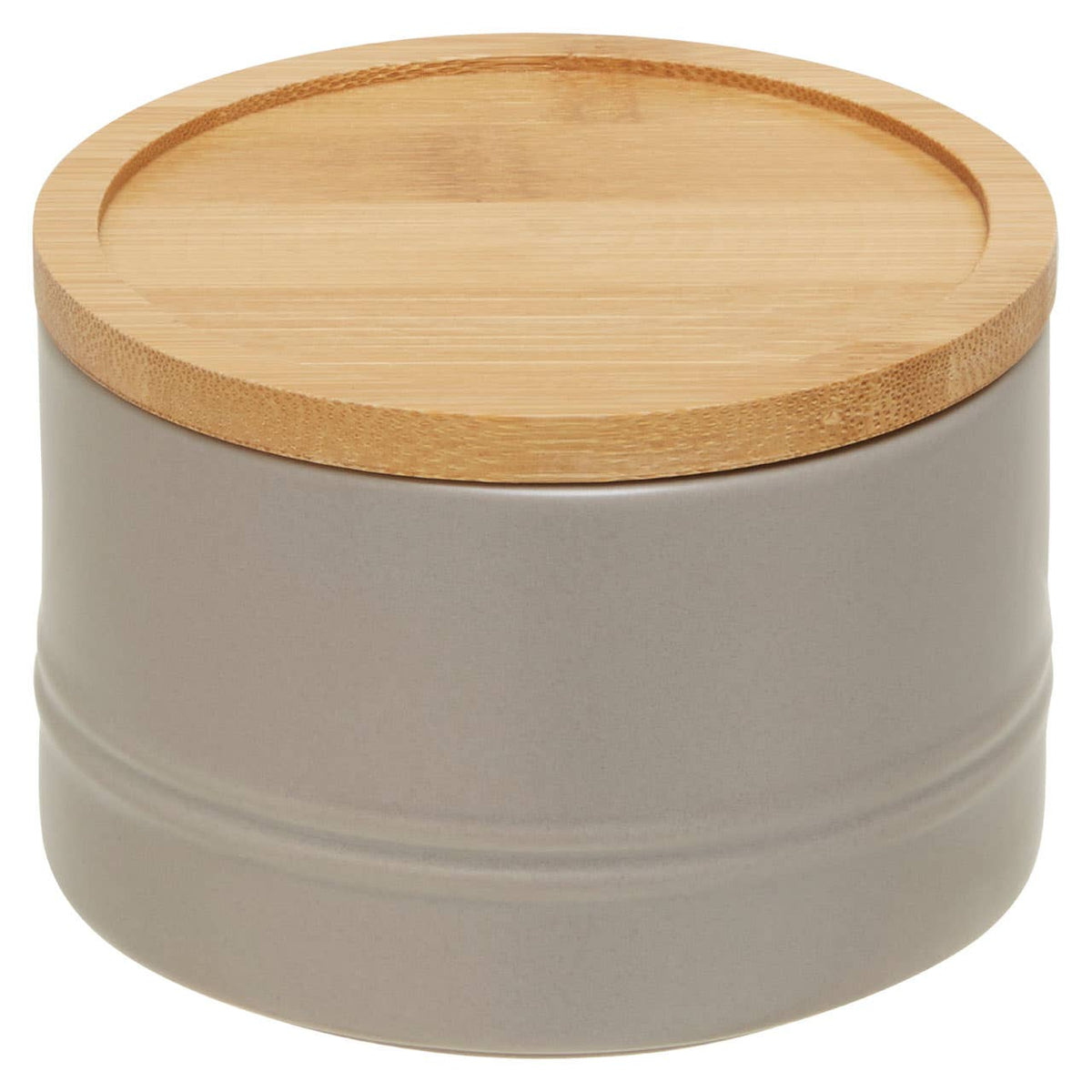 Fenwick Grey Small Stoneware Canister