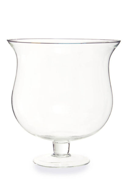Ambra Clear Glass Cognac Vase.