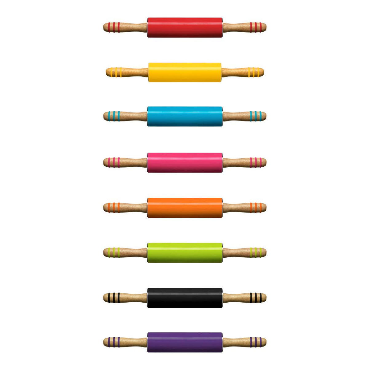 Zing Yellow Silicone Rolling Pin