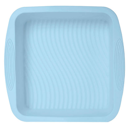 Zing Pastel Blue Square Cake Mould