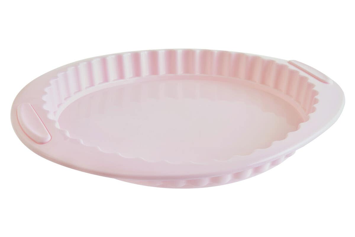 Zing Pastel Pink Pie or Flan Mould