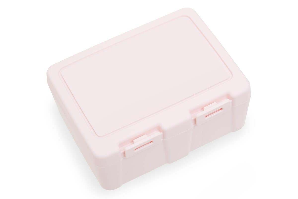 Grub Tub Pink 2 Section Lunch Box