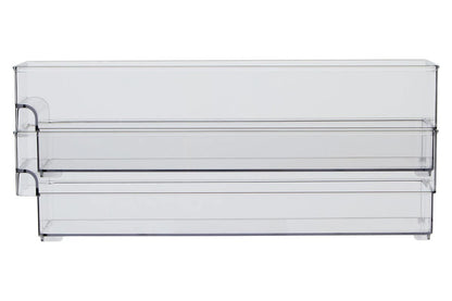 Romm Set of Two Small Stackable Fridge Storage Trays