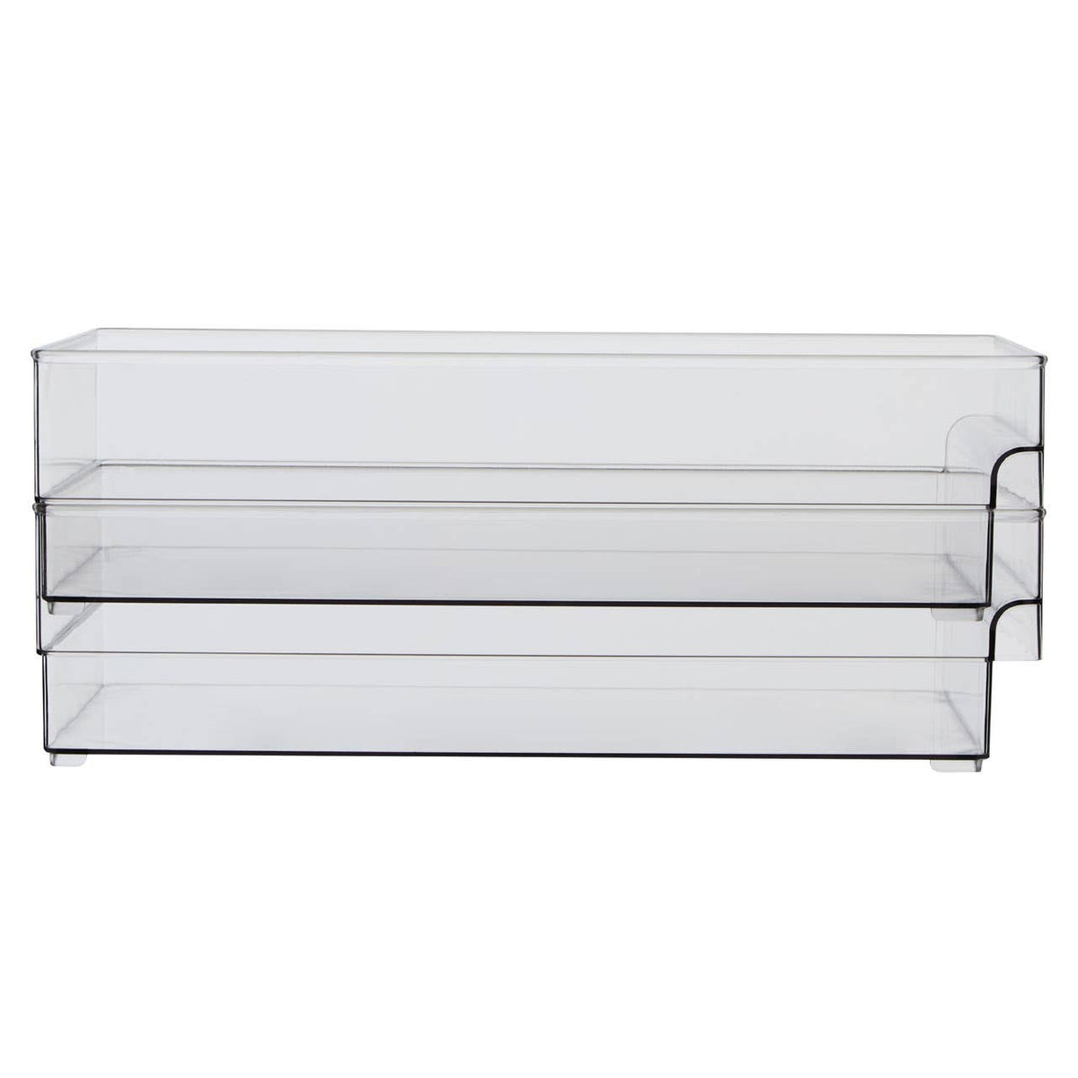 Romm Large Set Of Two Fridge Storage Trays