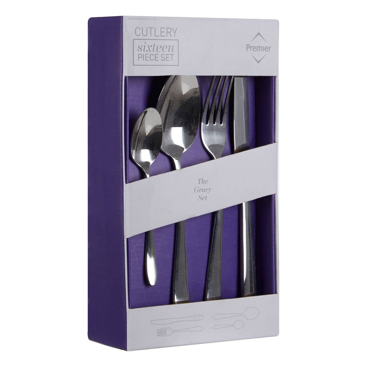 Gracy 16 Piece Cutlery Set