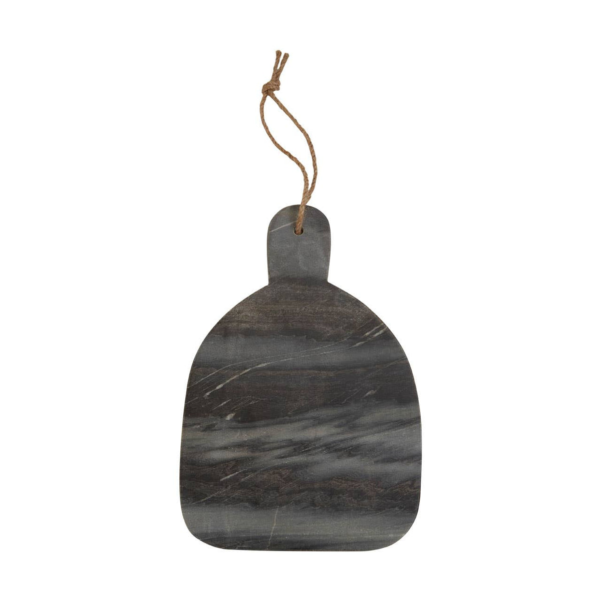 Marmore Rounded Grey Marble Chopping And Serving Board