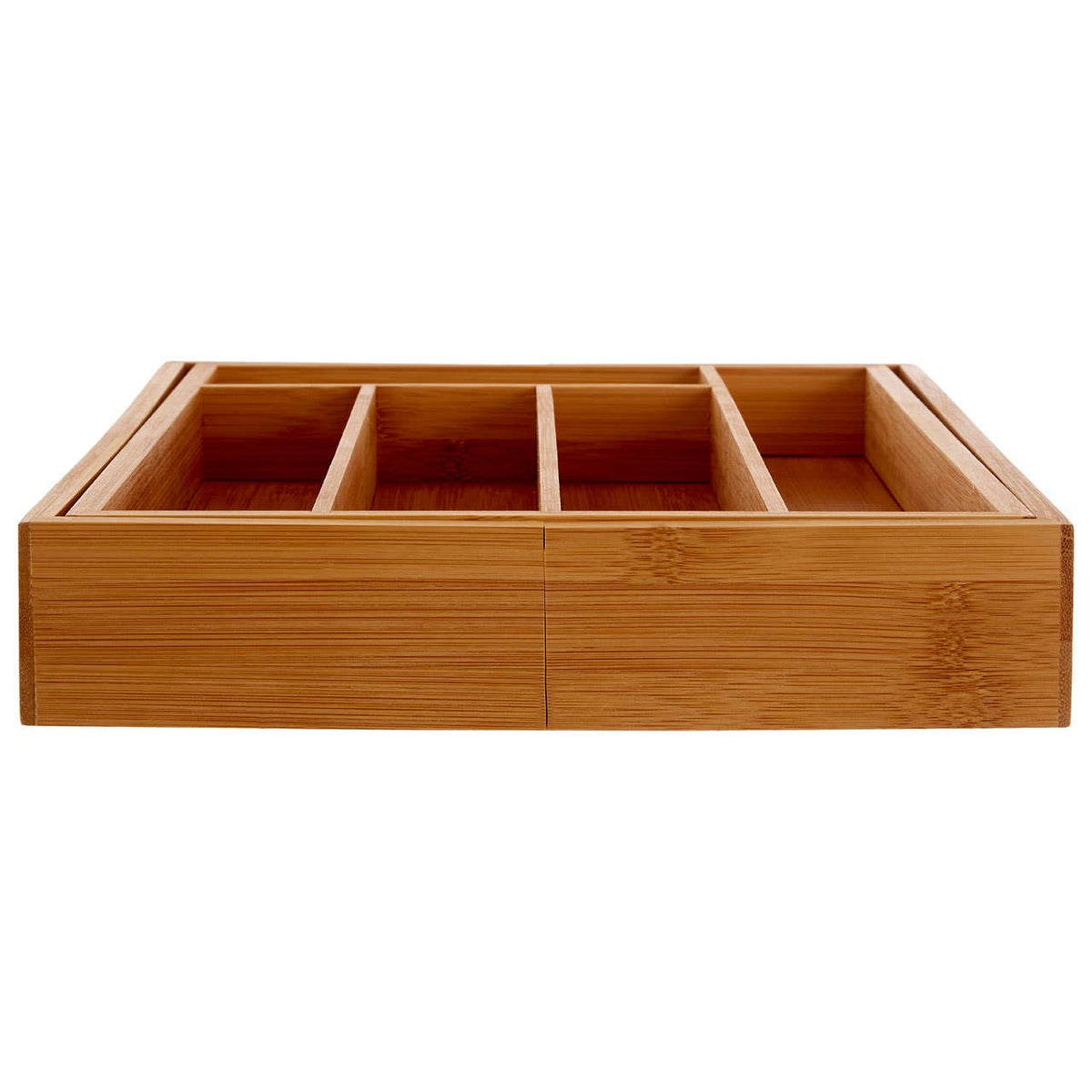 Aleki Bamboo Expandable Small Cutlery Tray