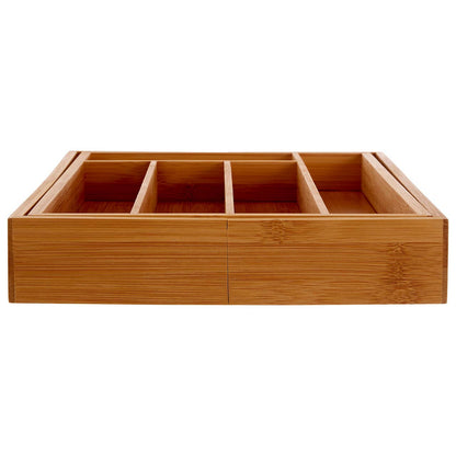 Aleki Bamboo Expandable Small Cutlery Tray