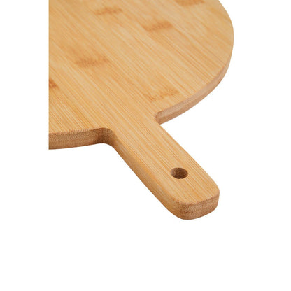 Aleki Bamboo Round Paddle Chopping and Serving Board