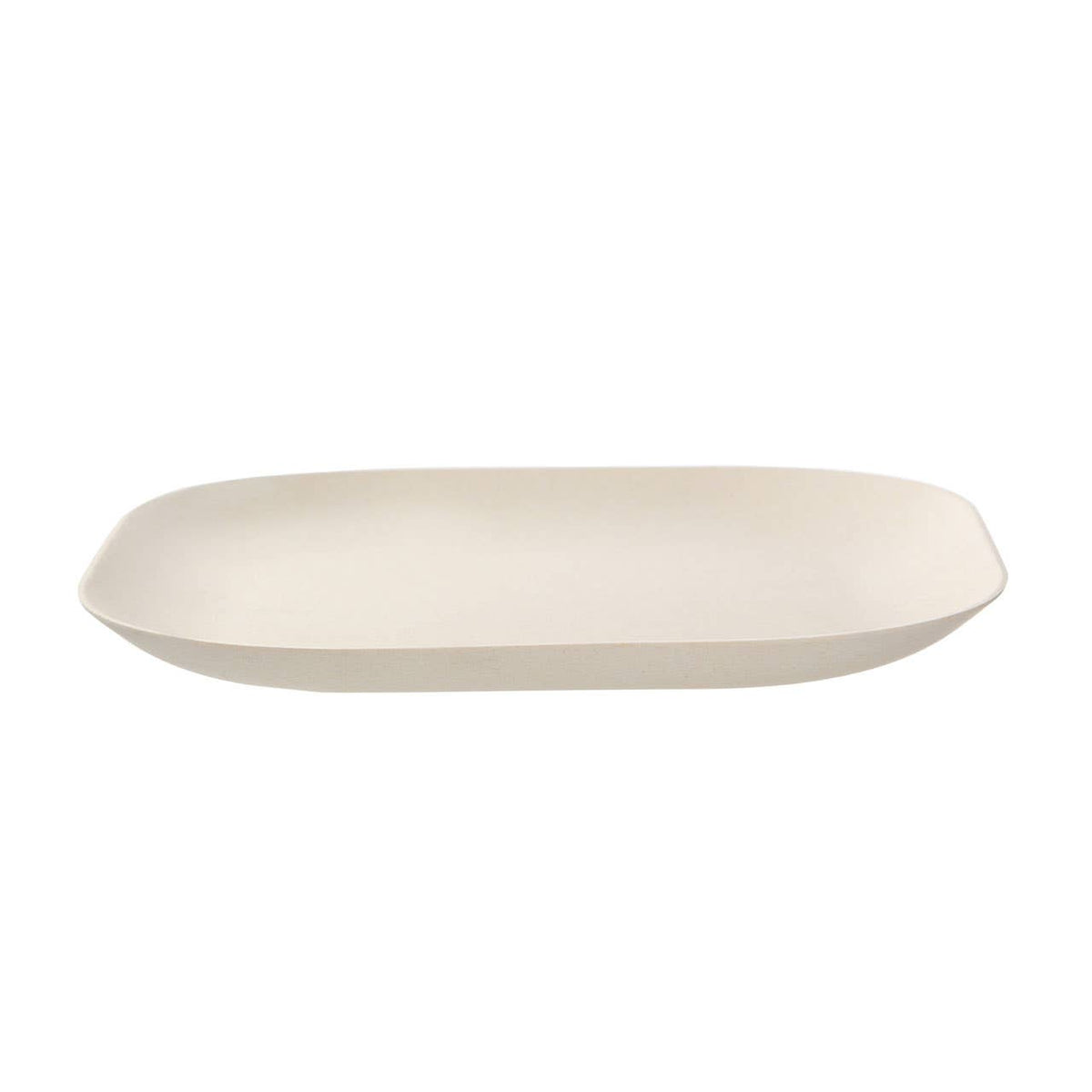 Eden Cream Bamboo Fibre Dinner Plate
