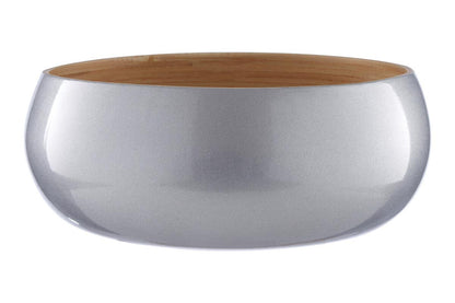 Kyoto Small Silver Bamboo Bowl