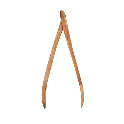 Kora Olive Wood Serving Tongs