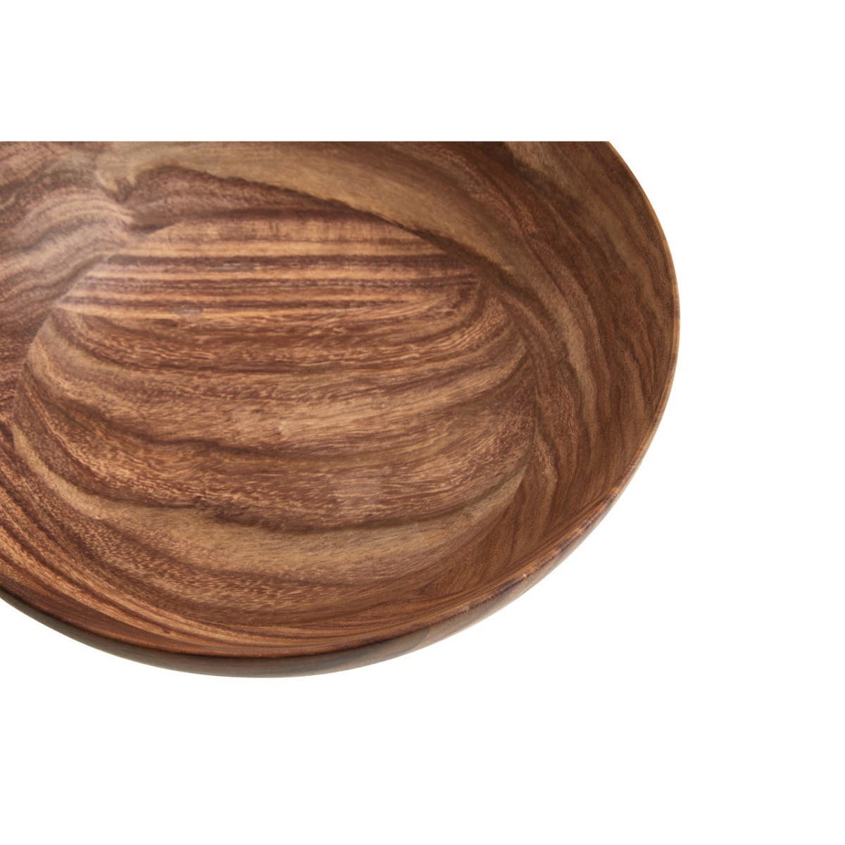 Rosi Small Round Sheesham Wood Salad Bowl