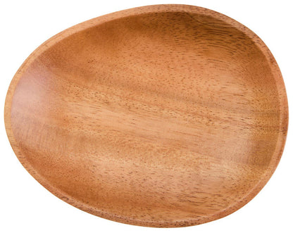 Kora Acacia Wood Small Oval Plate