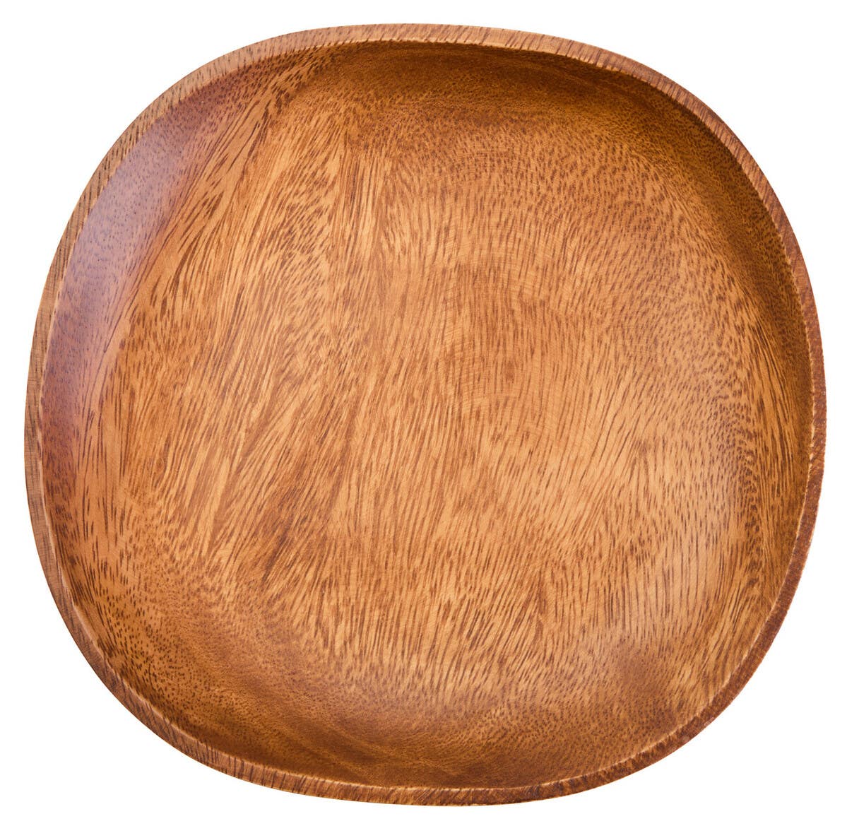 Kora Acacia Square Plate With Rounded Edges