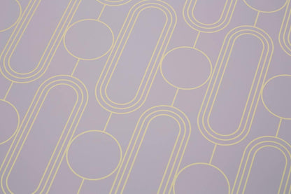 Frosted Deco Set of 4  Lilac Placemats