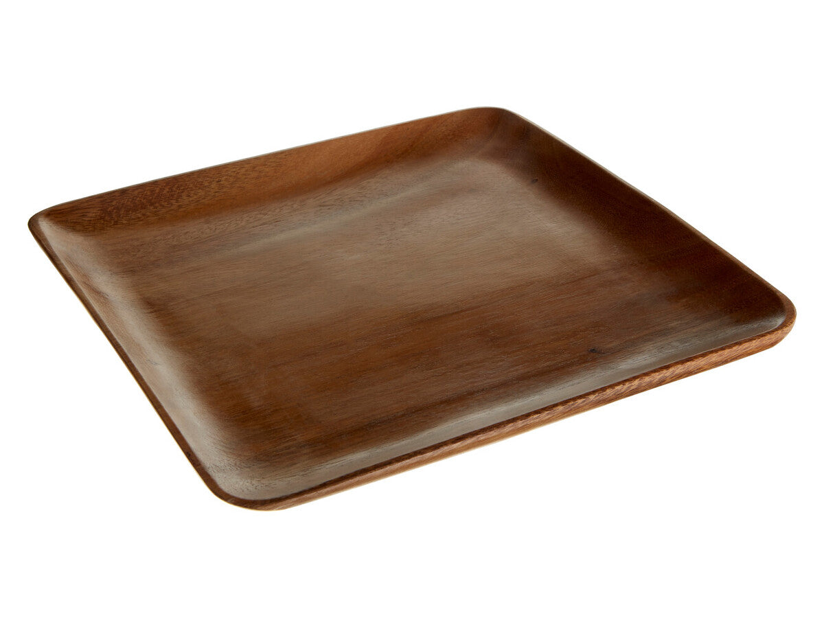Kora Acacia Wood Set of 4 Square Serving Plate