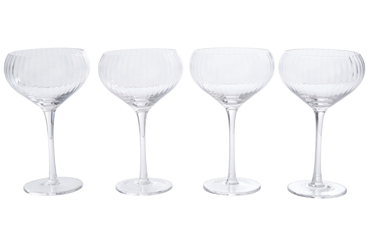 Lyle Set of Four Cocktail Glasses