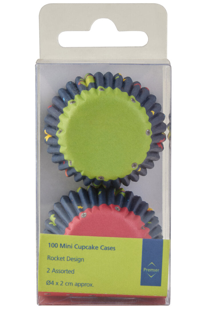 Diva Rocket 100 Piece Mini Cupcake Cases
