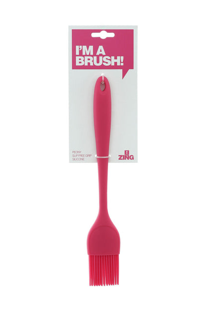 Zing Pink Peony Silicone Pastry Brush