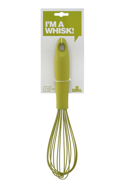 Zing Silicone Lime Green Whisk