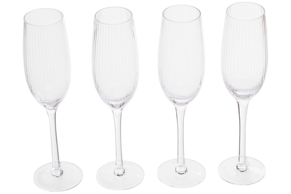 Lyle Set of Four Champagne Glasses