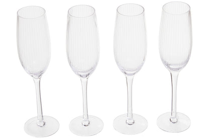 Lyle Set of Four Champagne Glasses