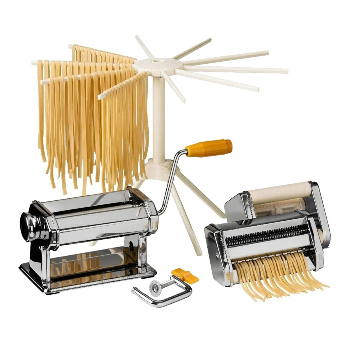 From Scratch  Chrome Multi Pasta Maker and Dryer Set